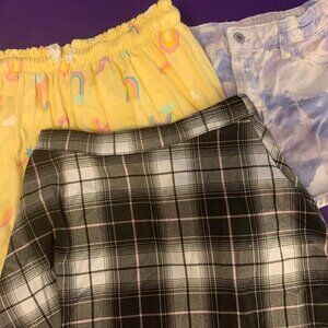 Size 10 Girls Skirt and Short Set